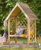 Oxford Pergola mit Bank