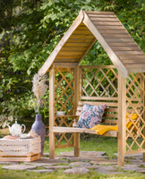 Oxford Pergola mit Bank